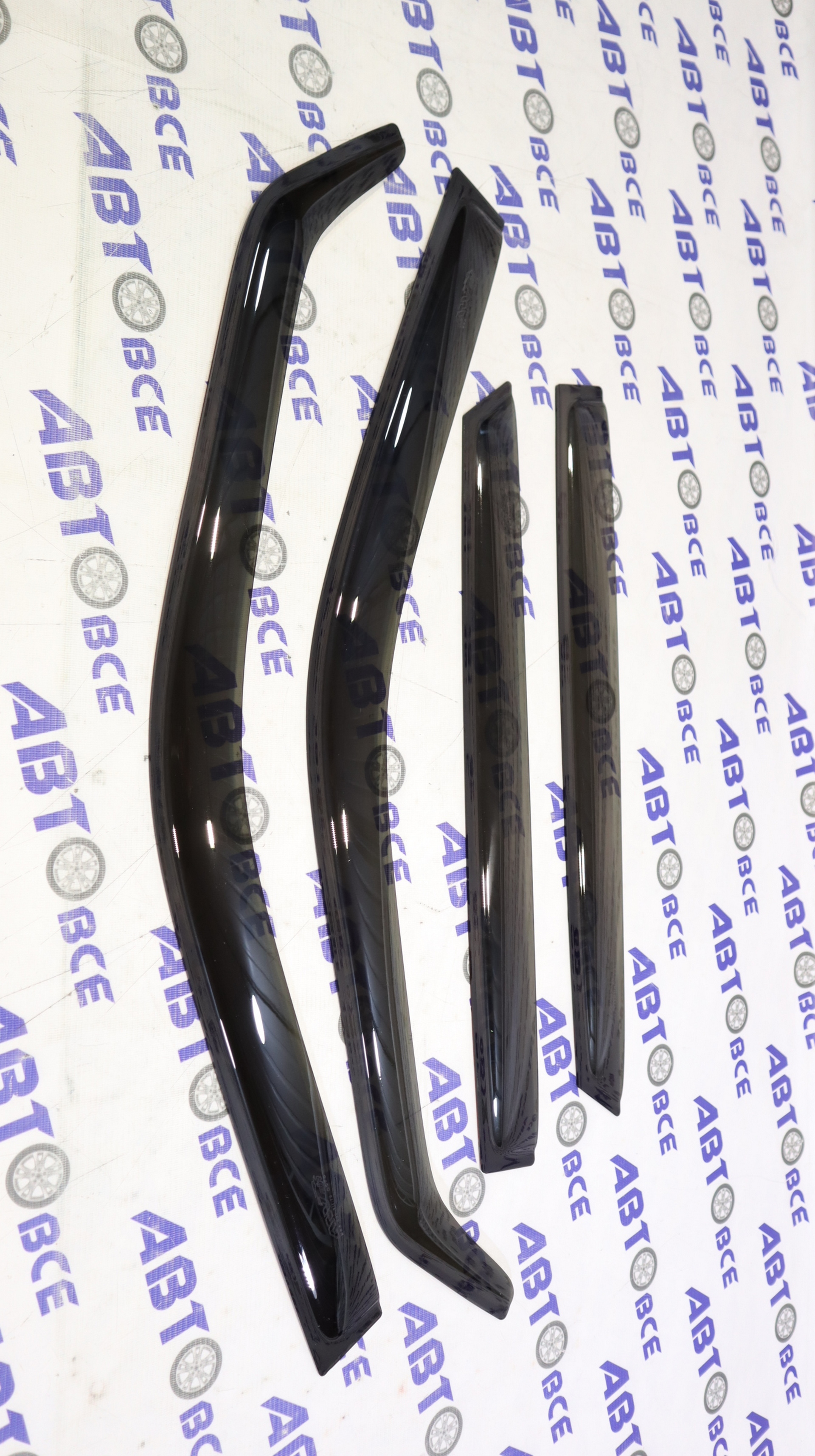 Дефлекторы боковых стекол (ветровики) ВАЗ-2170 (комплект 4шт) AIR